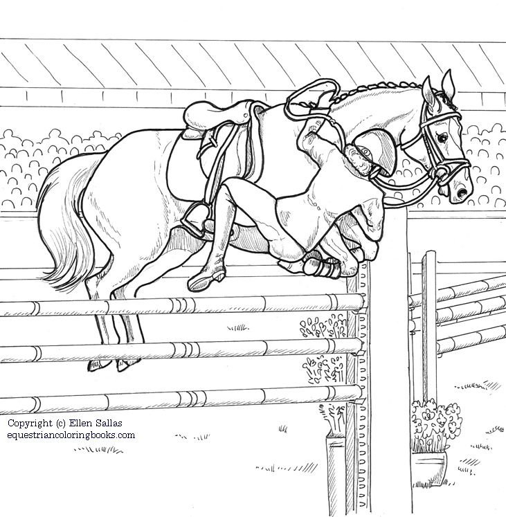 EquestrianColoringBooks